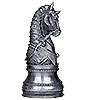 Gaming Chess Piece (Silver)